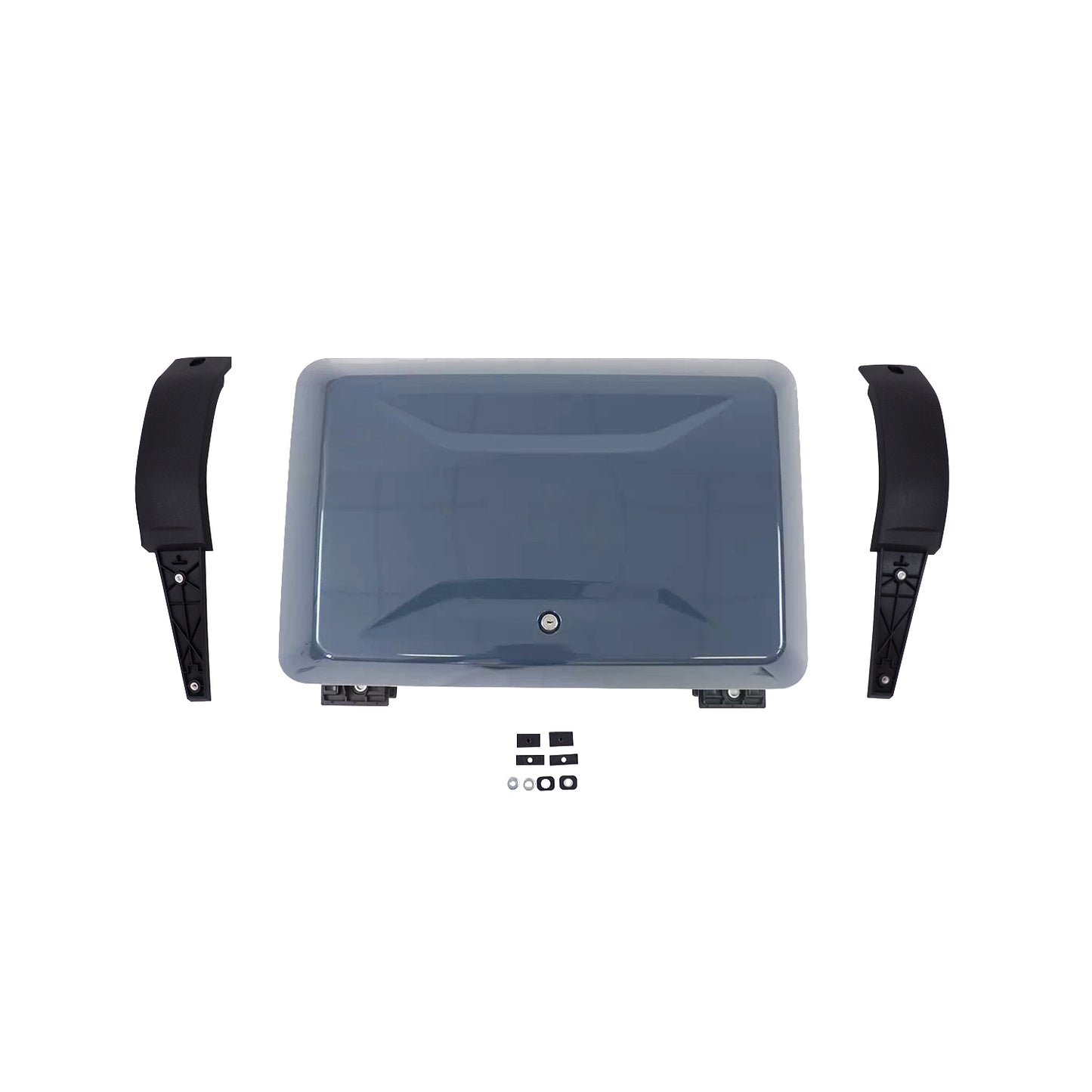 Defender L663 Side Box Tasmin Blue Mounted Storage - 112