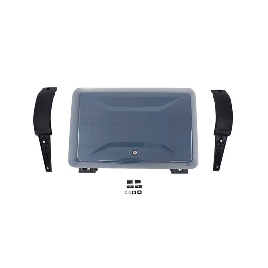 Defender L663 Side Box Tasmin Blue Mounted Storage - 112