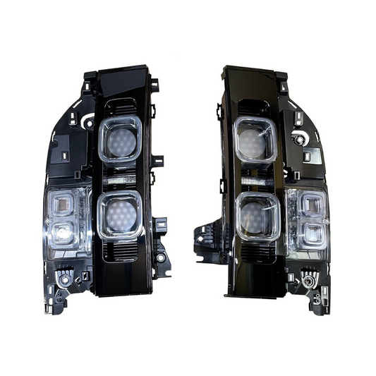 Rear Brake Light Cluster - White Direct Replacement for Land Rover Defender (L663) –  122-WHI