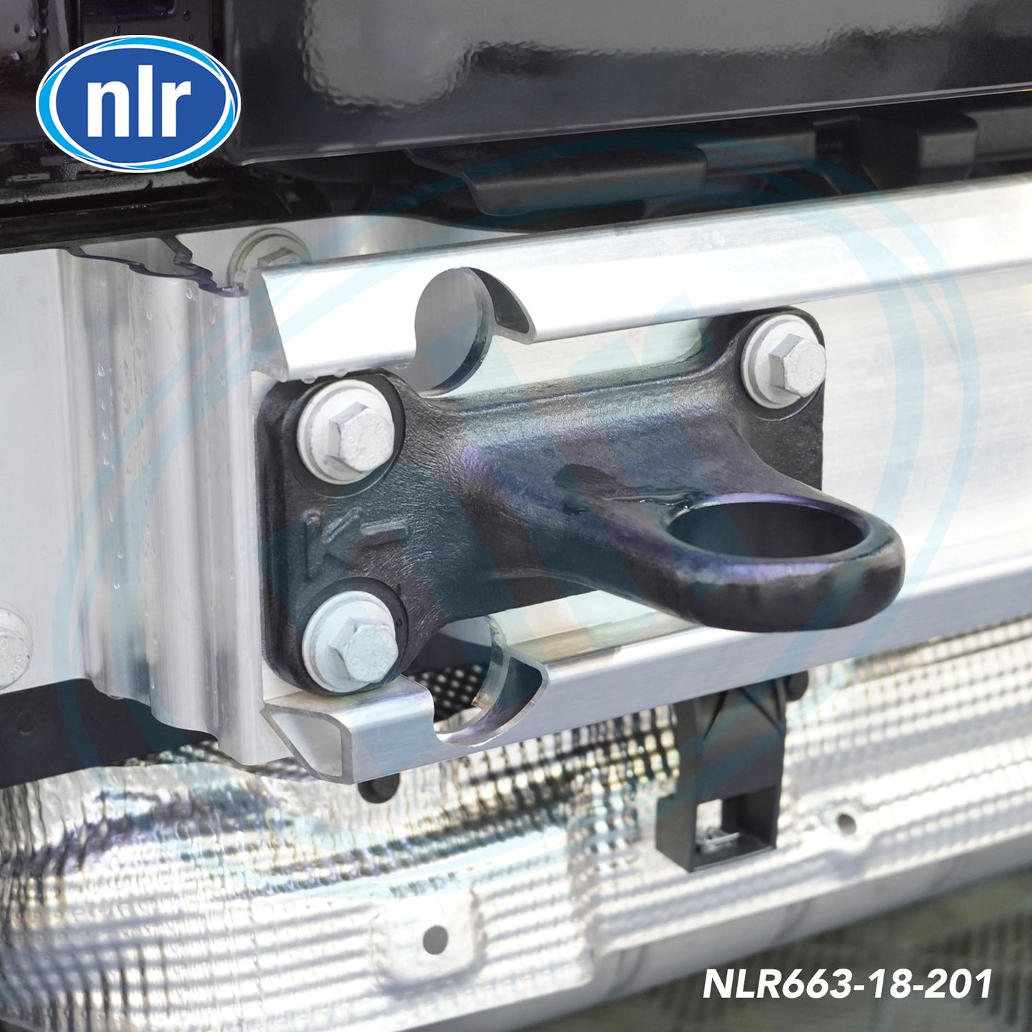 Aftermarket Tow Hooks and Surrounds Fits Land Rover Defender 2020+ (L663), Black - 18/201