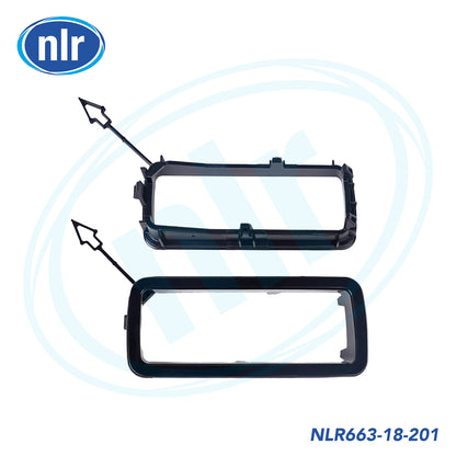Aftermarket Tow Hooks and Surrounds Fits Land Rover Defender 2020+ (L663), Black - 18/201
