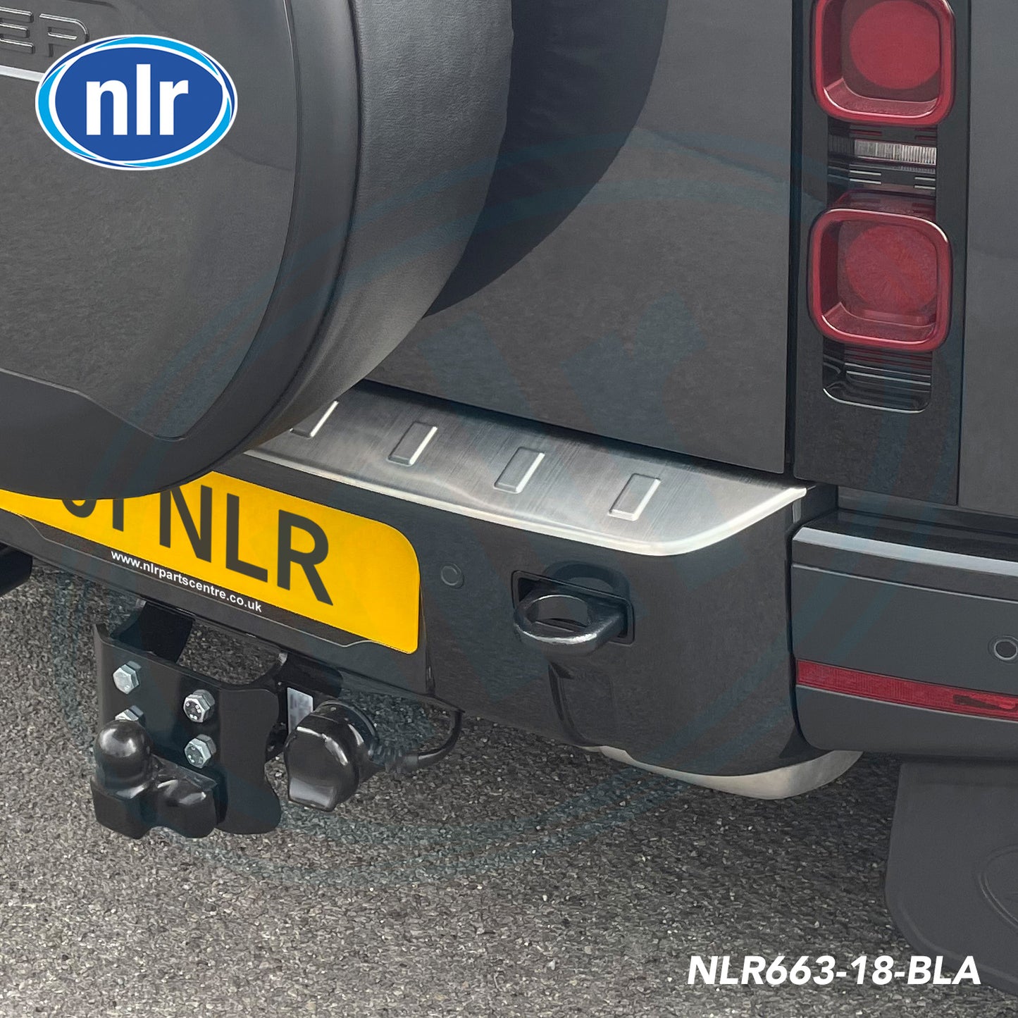 Aftermarket Tow Hook Set Fits Land Rover Defender 2020+ (L663), Black - 18