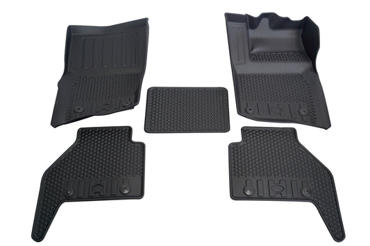 Rubber Mat Set for Land Rover Defender 110 - 275