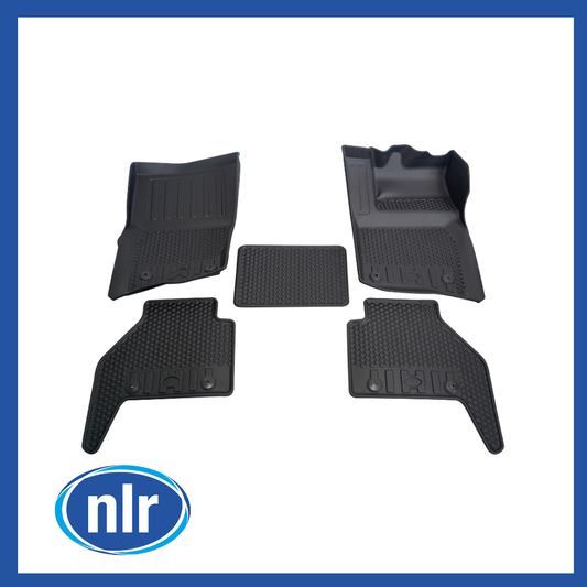 Aftermarket Rubber Mat Set for Land Rover Defender 110 - 275