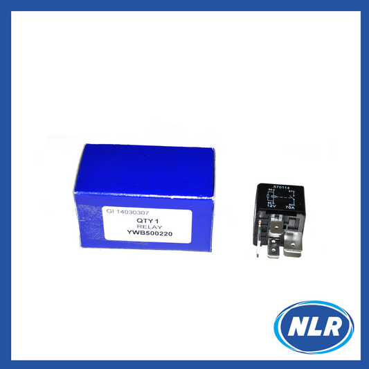 Air Suspension Compressor Relay 4 Pin 70a for Land Rover and Range Rover - YWB500220