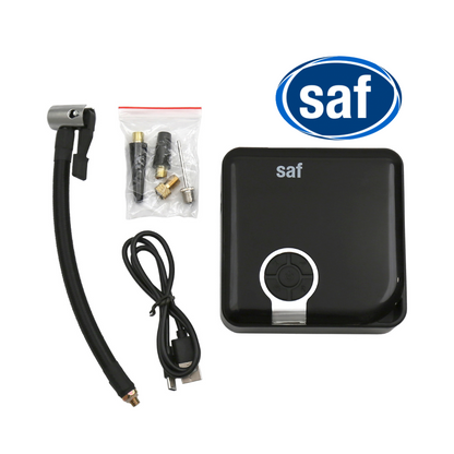 Digital Tyre Inflator with LED Light Cordless Car Bike Sport Power Bank 4000mAh SH868