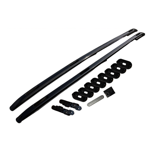 Discovery 5 Roof Rails Aluminium Bars/Rack Gloss Black - E88