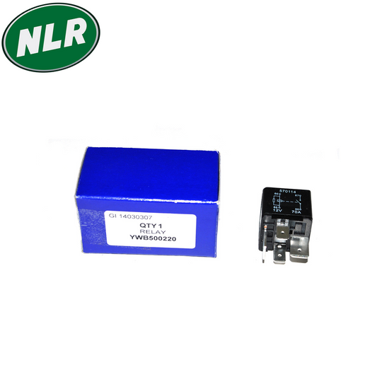Land Rover and Range Rover Air Suspension Compressor Relay 4 Pin 70a YWB500220
