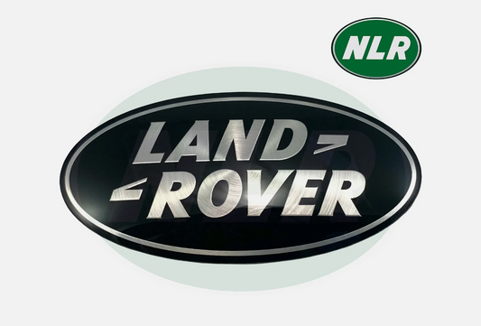 Range Rover 2012-2021 L405 Black & Silver Genuine Front Grille Badge - DAG500160LR