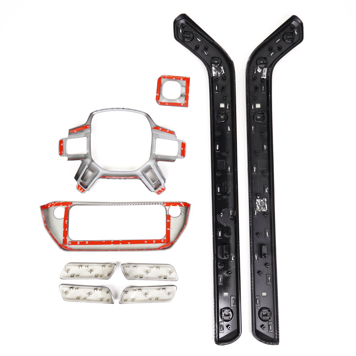 Defender L663 Interior Trim Insert Kit All Black - E904